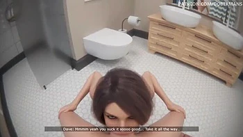 Stepmom Cheats with Stepson! Hardcore Sex & Creampie - Episode 17