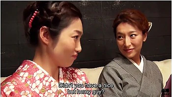 Japanese Traditional Kimono Orgy With And Friends - Maki Hojo And Hojo Maki