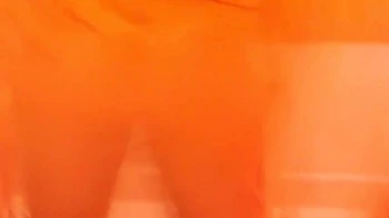 Young College Girl Strips