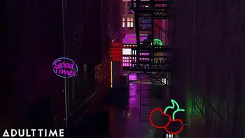 F.U.T.A. Sentai Squad | Big Tit Redhead's Futanari Cock Gushes with Cum During Creampie