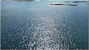 Feeling The Blue Sea, The Breeze And The Light, I Masturbate With Bubbles On The Balcony