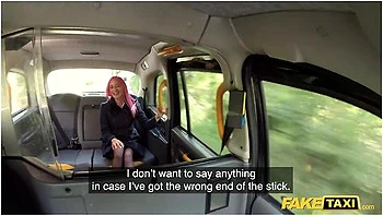 Pink Haired Roxy Lace Fucks A Huge White Cock