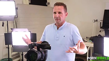 Ginebra Belucci treats her two colleagues to multi-dick sucking and fucking GP1419