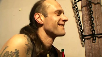 Humiliating dick sucking