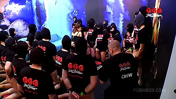 Ggg John Thompson - Gangbang Backstege - German Bukkake