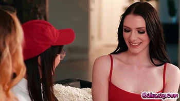 Celestina Tries Lesbian Sex For The First Time With Mochi Mona, River Lynn And Celestina Blooms