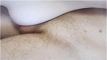 His Dick Is Leaking From My Tits, And My Pussy Is Leaking From His Dick // Breast Rubbing On Cock