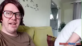 Real milf sucks nerds dicks