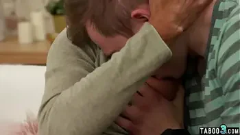 Angry MILF stepmom Sloan Rider asks stepson and his mate to anal fuck her