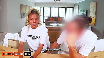 Busty 18yo Blonde Ebony Pounded Hard