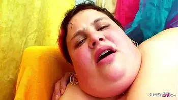 Extreme Fat and Ugly Teen get Defloration Sex by Small Guy