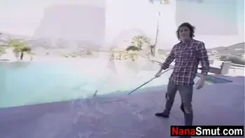 Horny step granny asks step grandson for sex