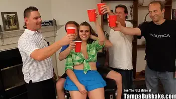 Big Tit ANAL Southern Bitch Gangbang