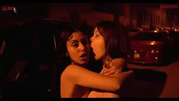 Risky public nudity and lesbian sex on the street - Dollscult