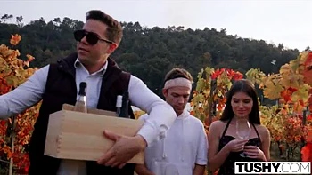 TUSHY's Stefany Kyler Gets Kinky with Double Penetration on Vacation