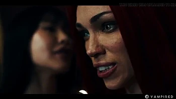 Octokuro Asian Vampire Cosplay Lesbian Domination - Mind Control Hypno Sucking Huge Fake Tits