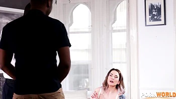 Fat-Assed, Big Tittied Chloe Filled Up with BBC in Wild DP GP2493