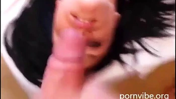 CUTE BRUNETTE FUCKS ANAL: Blowjob, Doggy  Amateur Porn