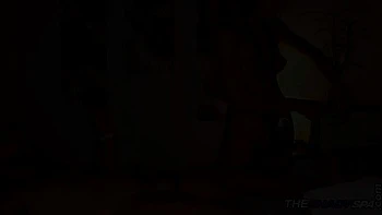 Skinny masseuse babe deepthroating