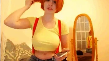 Pokemon Misty Cosplay: Amateur, Masturbation  Solo Porn