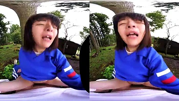 Outdoor Camp JAV VR: Blowjob, Doggy  Cowgirl Porn