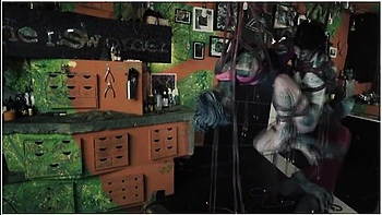 Shibari Fun - Cute Dreadlocks Girls Anuskatzz + Valkyriz Getting Tied Up Bondage Bdsm