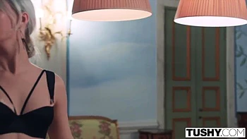 Assfucking-obsessed Lika Loves The Attention Of Two