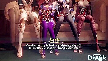 Hu Tao In Genshin Impact Compilation February Arlecchino X Signora Motel Meeting Orgy