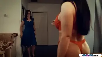 Straight woman seduced by a lesbian wife