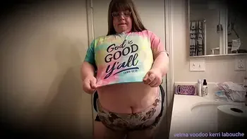 fat horny christian girl blows you on the toilet