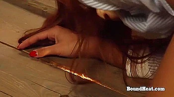 Lesbian Mistress Fingering Herself While Spying On Naughty Girl