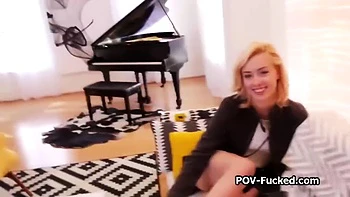 Smoking Exciting Blond Hair Babe Is Ready To Do Porn