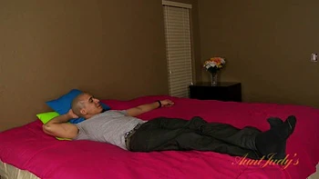 Milf Charlotte Davis sucks cock.