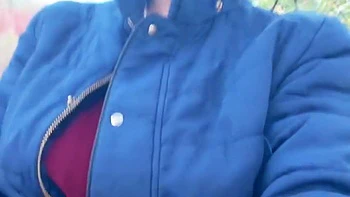 Drain Water On The Apple Garden