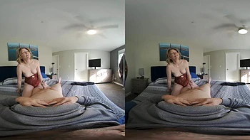 Stepsister Sex Bet - Can She Make Stepbro Cum?