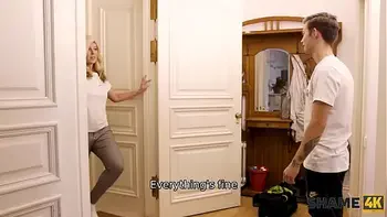 SHAME4K. Fellows fantasy is getting off with the moms mature bestie