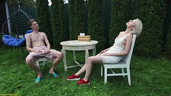 Voyeur Old Man Watches Us Ass Fucking