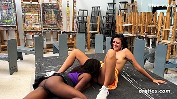 Ale And Ada Got Wet And Horny Pussies