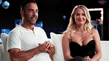 Hot interracial action with Hollywood Cash and Andi Avalon on the sofa