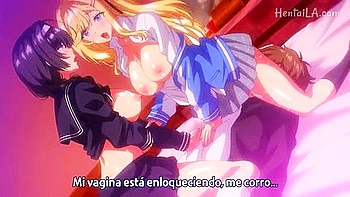 The innocent girl who was tricked by the slut also started to trick him herself.