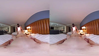 POV Sophia Sterling Threesome with Two Guys