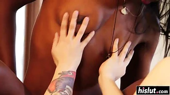 Ebony sluts eating each other out: Licking, Hardcore  Chaturbate Porn