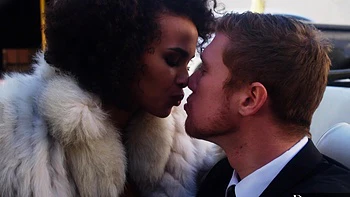 Oliver Flynn and Alina Ali get down and dirty in a steamy car encounter.