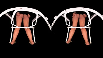 Hot Ebony "P" Vol. 9 - 'Milfenpissen' - Ebony Milf Chase Toilet