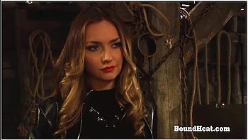 Horny Dominant Lesbian Madame Grapping Big Natural Slaves Tits