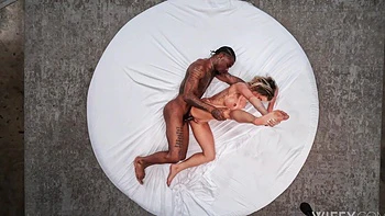 Damion Dayski’s big black cock makes Cassie Bender’s pussy bald