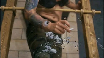 Dirty Foot Humiliation - Minnie Manga - Anette - Spitting - Smoking - Human Ashtray - Foot Slave