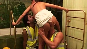 Alexis May Threesome: Blowjob, Doggy  Missonary Porn