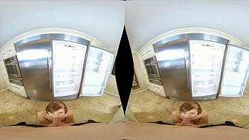 Hot petite with short hair: Blowjob, Doggy  Cowgirl VR Porn