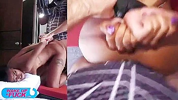 Busty Ebony Anal Pov Casting - Tina Fire